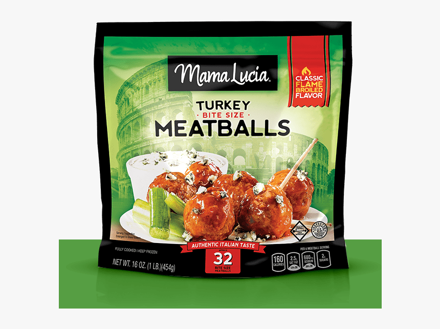 Product Image - Mama Lucia Turkey Meatballs, HD Png Download