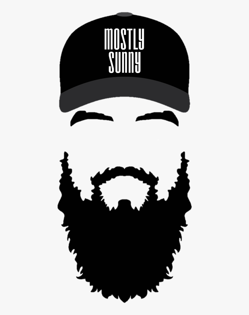 Beard Silhouette Png - Black Man Beard Silhouette, Transparent Png