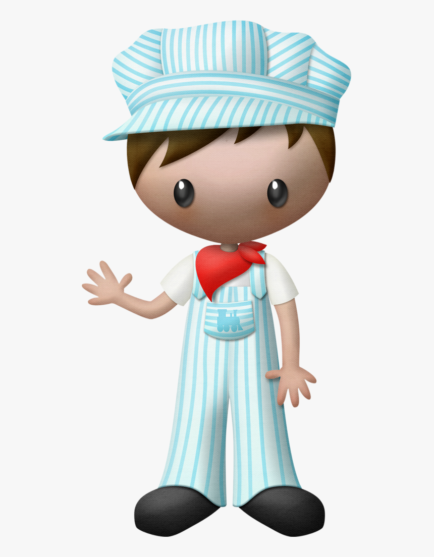 Maquinista De Trem Desenho, HD Png Download