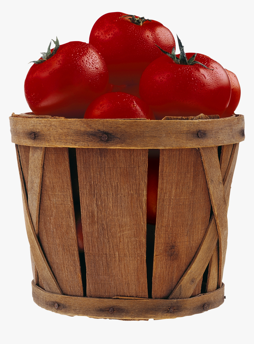 Free Download Of Tomato Png Picture - Tomato In Bucket Png, Transparent Png