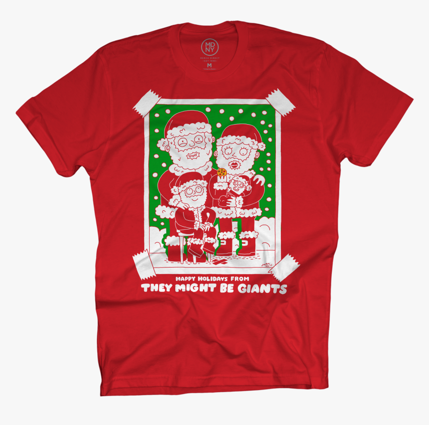 Santa S Beard T-shirt On Red - University Of Arizona T Shirts, HD Png Download