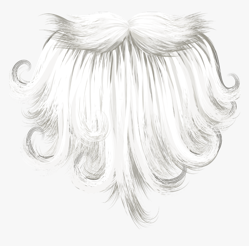 #santa-beard - Christmas Post By Brands, HD Png Download