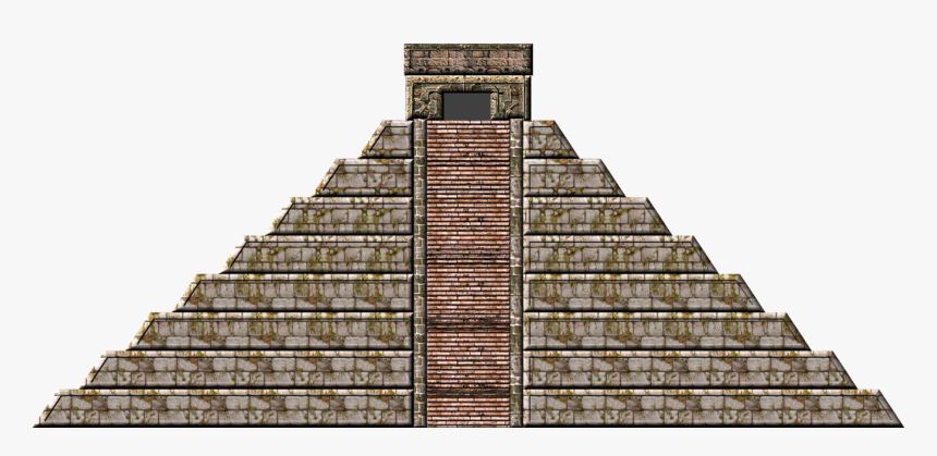 Piramides De Teotihuacan Dibujos, HD Png Download