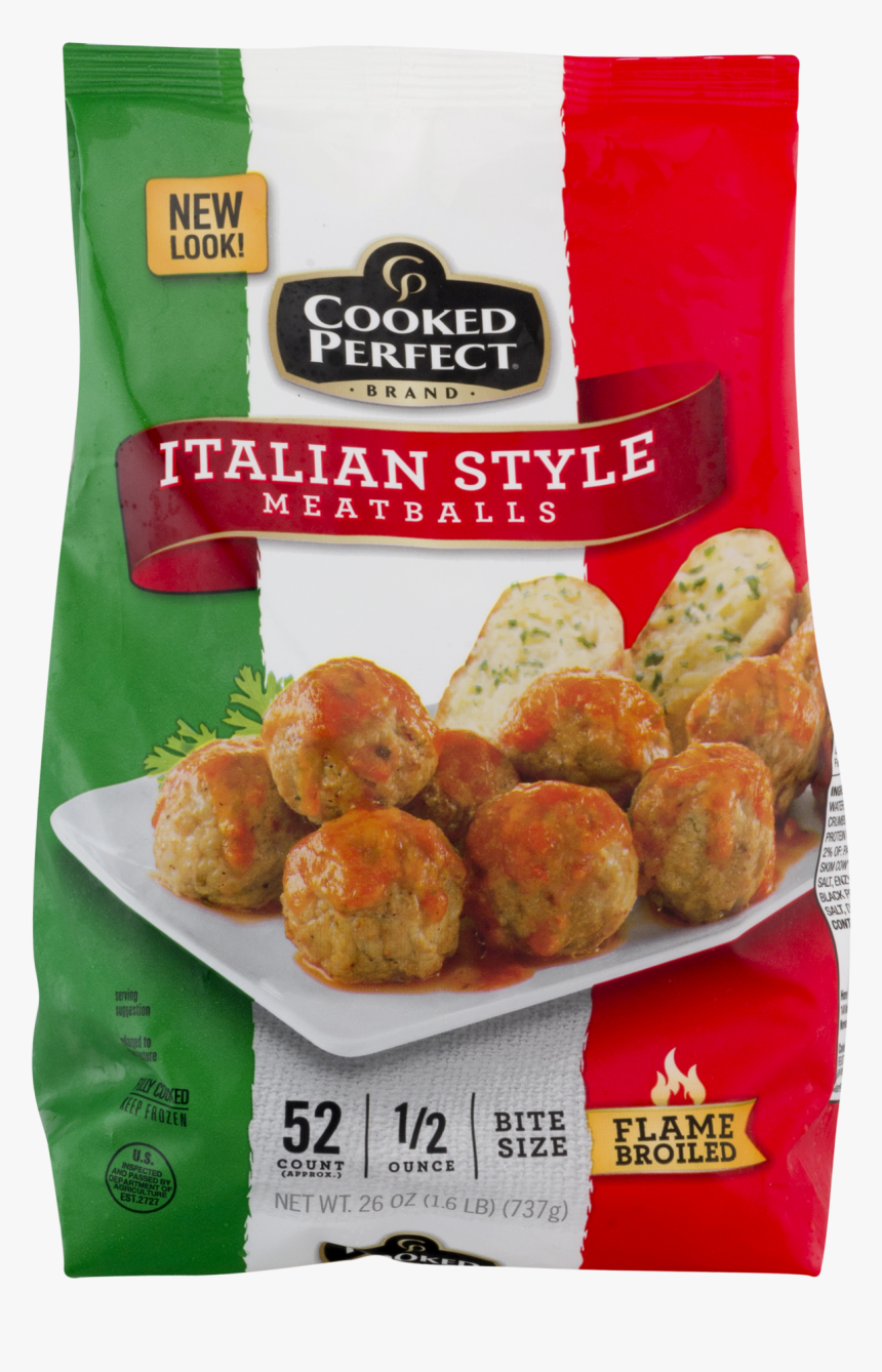 Frozen Italian Meatballs Cooked Perfect, HD Png Download