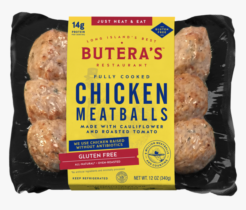 Buteras Cauliflowermockup - Buteras Chicken Meatballs, HD Png Download