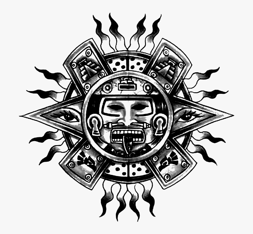 Tattoo Ancient Art Artist Symbol Aztec Civilization Aztec Sun Moon 