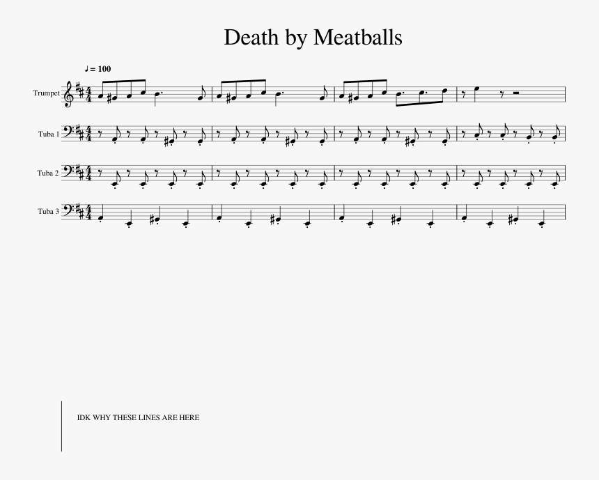 O Du Som Metter Liten Fugl Noter, HD Png Download