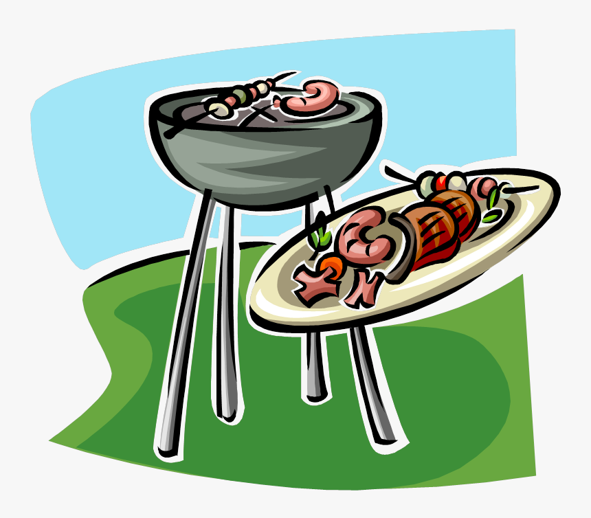 Bbq Clipart Back To School - School Barbeque, HD Png Download