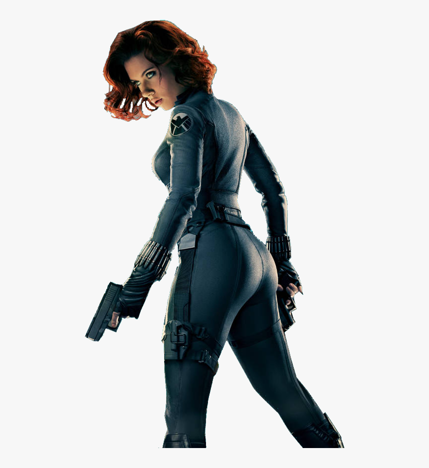 Marvel Black Widow Back, HD Png Download