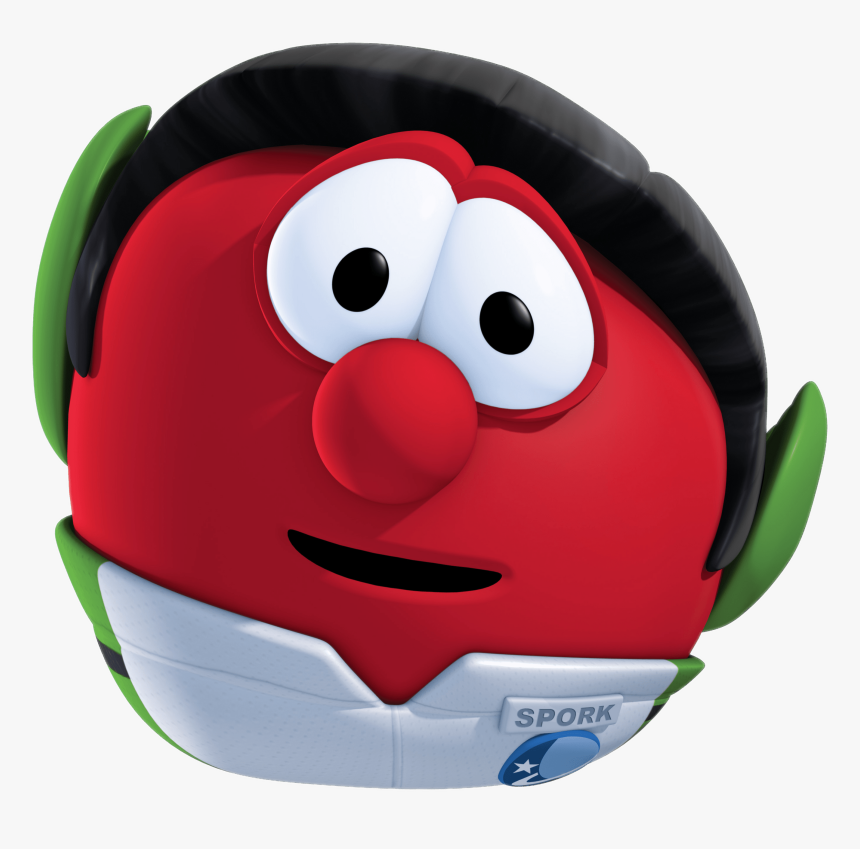 Veggietales Spork The Tomato - Mr Tomato Veggie Tales, HD Png Download