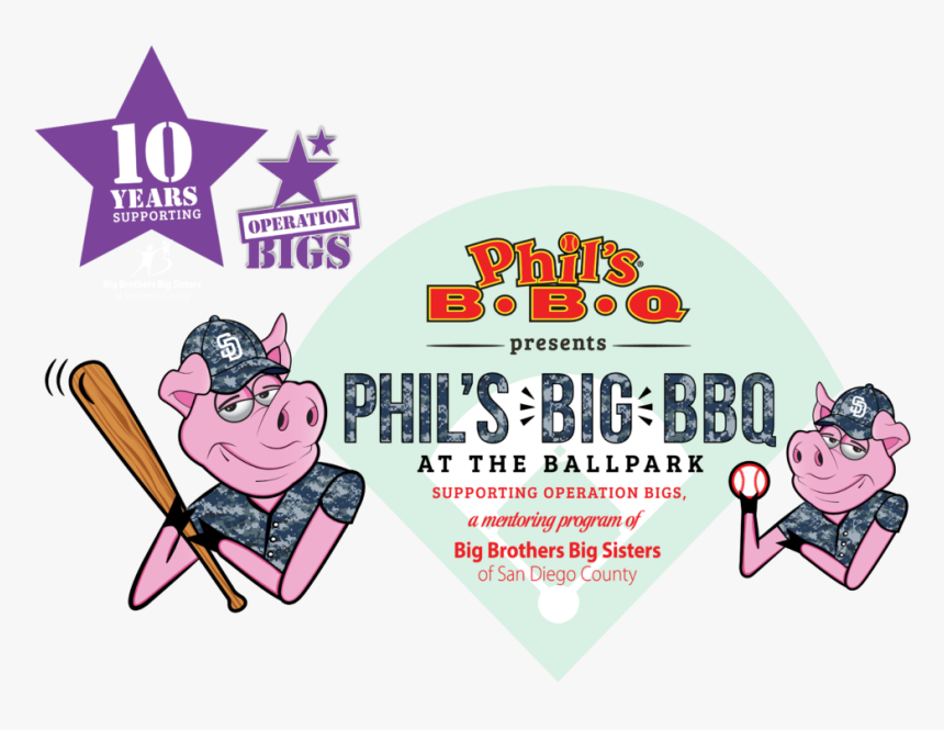 Barbecue Clipart Park Bbq - Big Brothers Big Sisters, HD Png Download