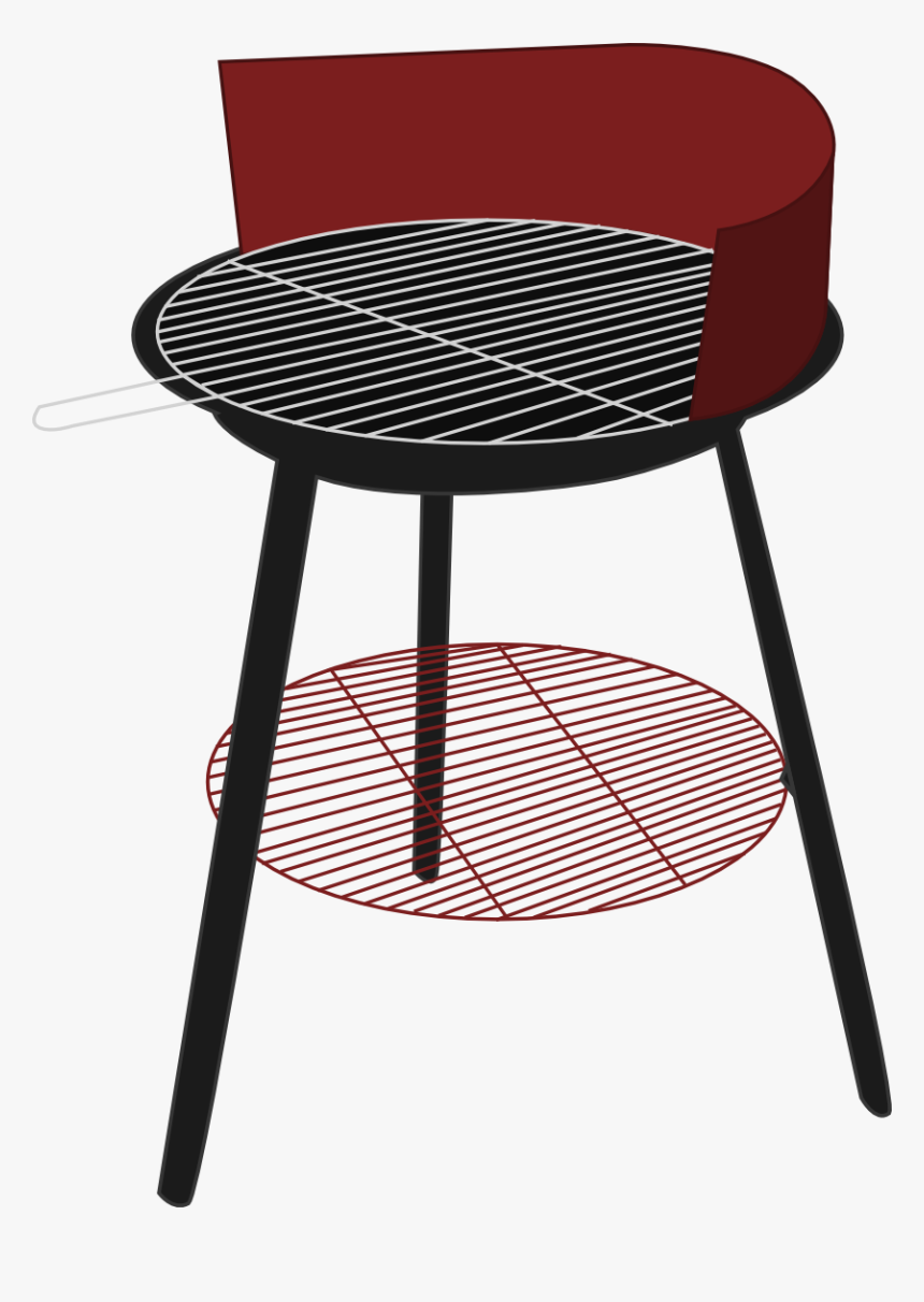 Free Barbecue Grill Clip Art - Barbecue Grill, HD Png Download