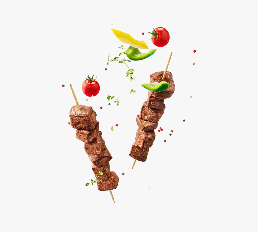 Tomato Kebab Barbacoa Juice Barbecue Cartoon Clipart - Barbecue, HD Png Download