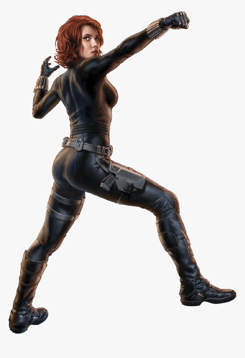 Black Widow Transparent Avengers, HD Png Download