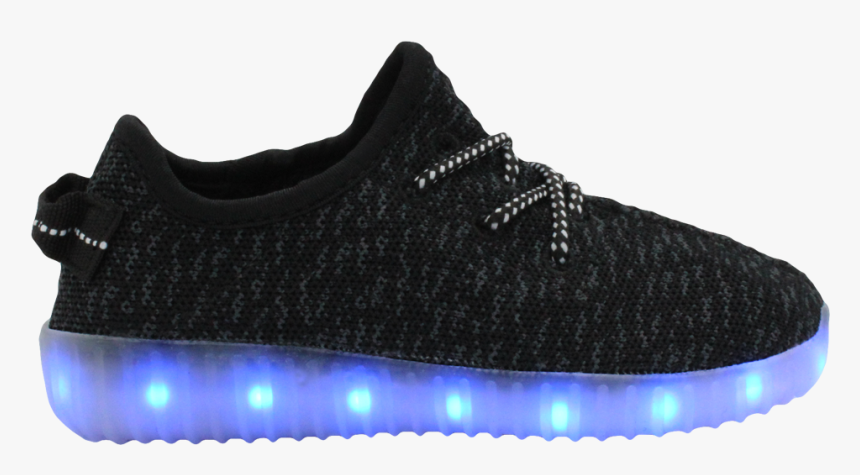 Galaxy Led Shoes Light Up Usb Charging Low Top Knit - Walking Shoe, HD Png Download