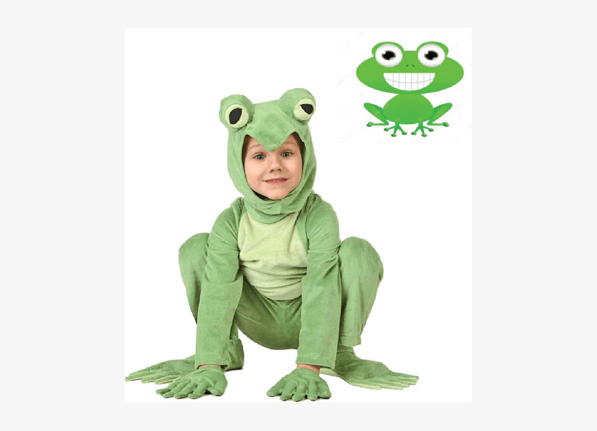 Kids Deluxe Frog Costume - Frog Halloween Costume, HD Png Download