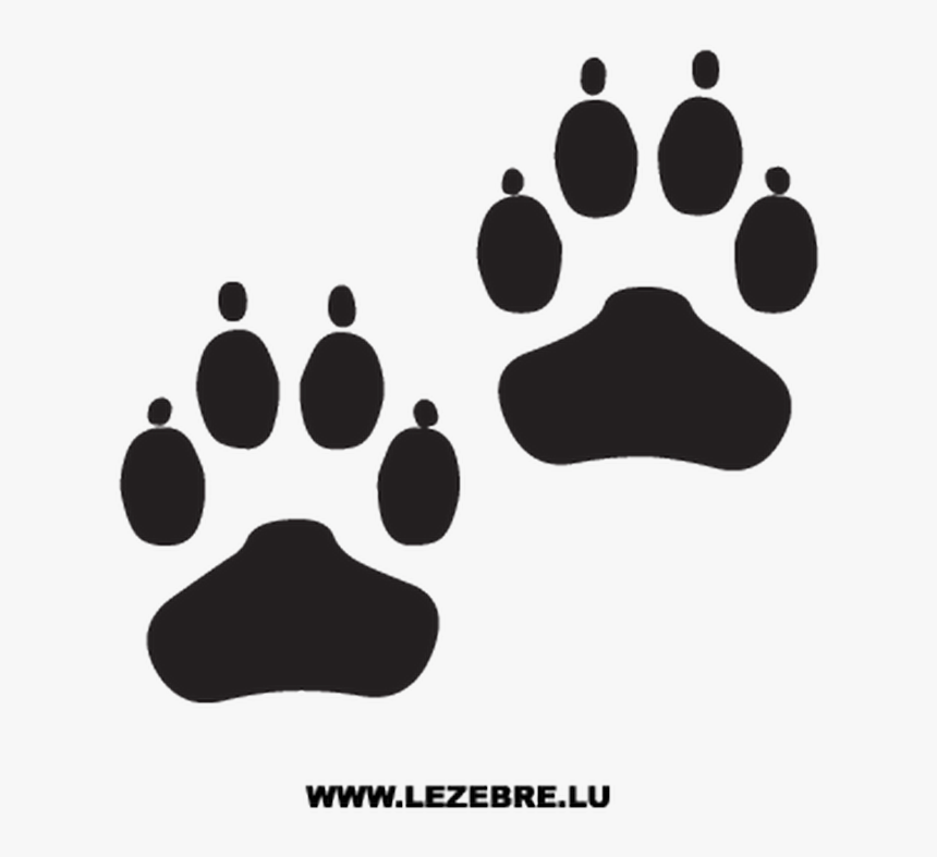 Dog Paws Decal - Sticker, HD Png Download
