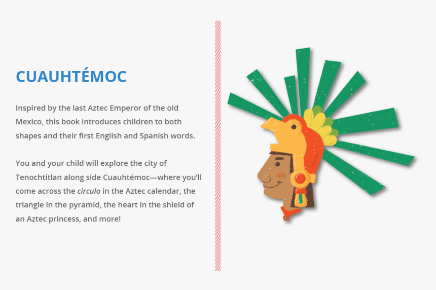 Cuauhtémoc: A Bilingual Book Of Shapes: Shapes - Formas, HD Png Download