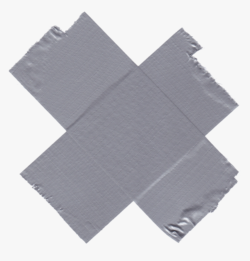 4 Cross X Duct Tape - Duct Tape X Png, Transparent Png