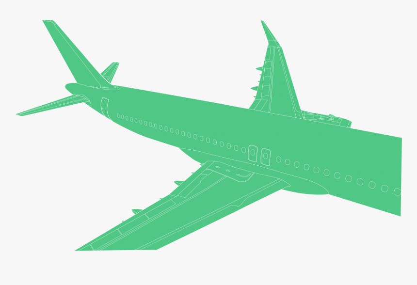 Free Png Download Airplane Png Images Background Png - Wide-body Aircraft, Transparent Png