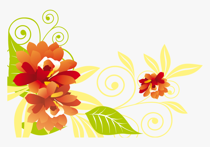 Flores De Fundo Png, Transparent Png
