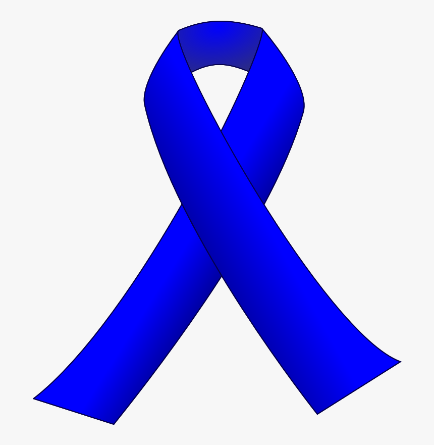 Black Ribbon Awareness Ribbon Clip Art - Purple Cancer Ribbon Svg, HD Png Download