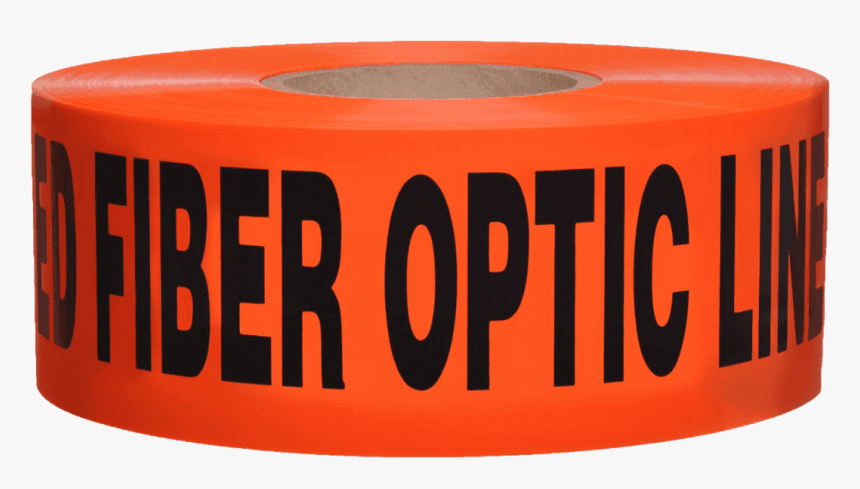 Warning Tape For Fiber Optic Cable, HD Png Download