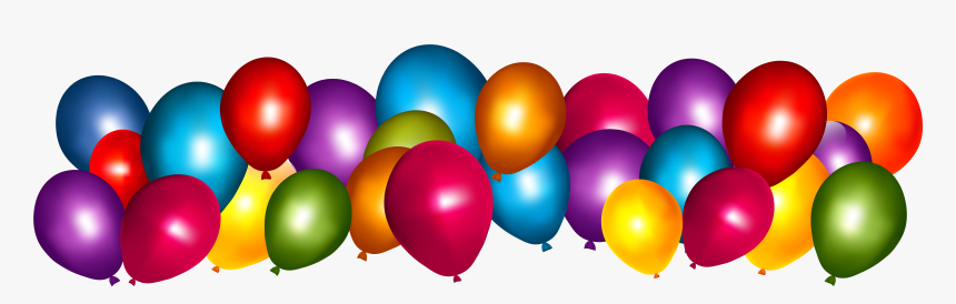 Transparent Colorful Balloons Png Clipart Image Gallery - Transparent Background Colorful Balloons Png, Png Download