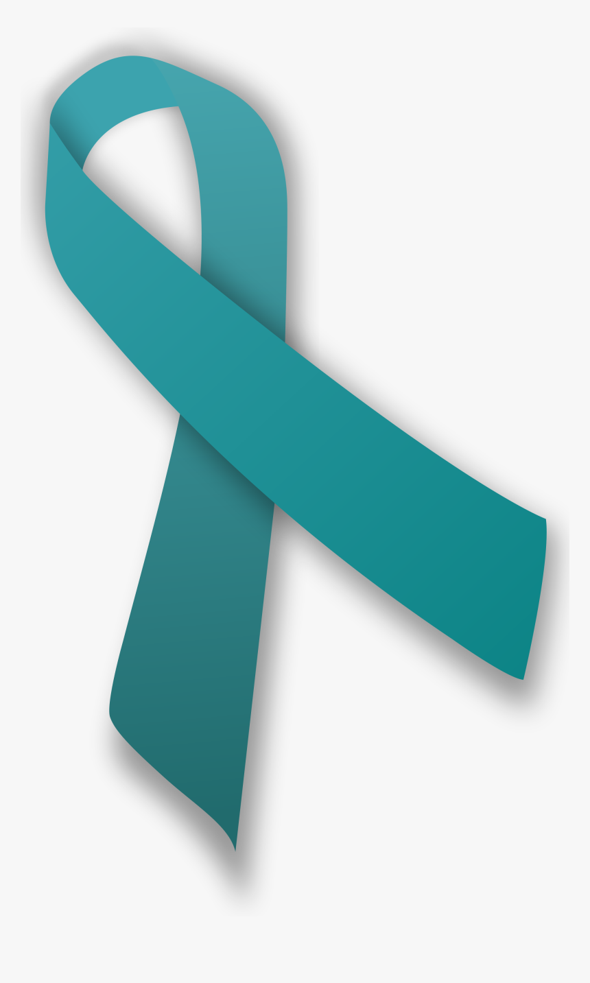 Ovarian Cancer Ribbon Png, Transparent Png