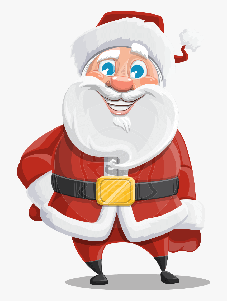 Transparent Santa Claus Png - Santa Claus Smile Png, Png Download