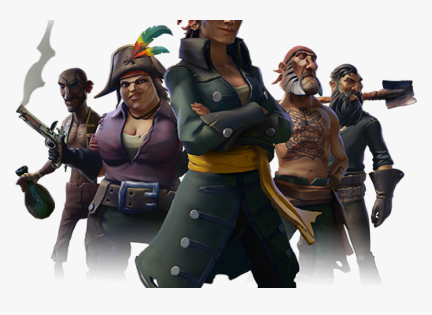 Sea Of Thieves Pirates - Sea Of Thieves People, HD Png Download
