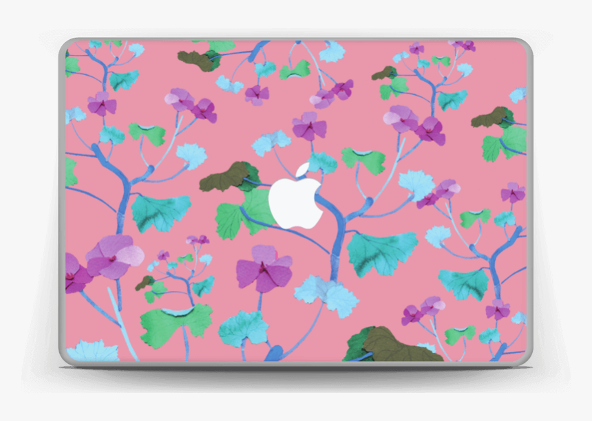 Pink & Colorful Flowers Skin Macbook Pro 13” - Hawaiian Hibiscus, HD Png Download