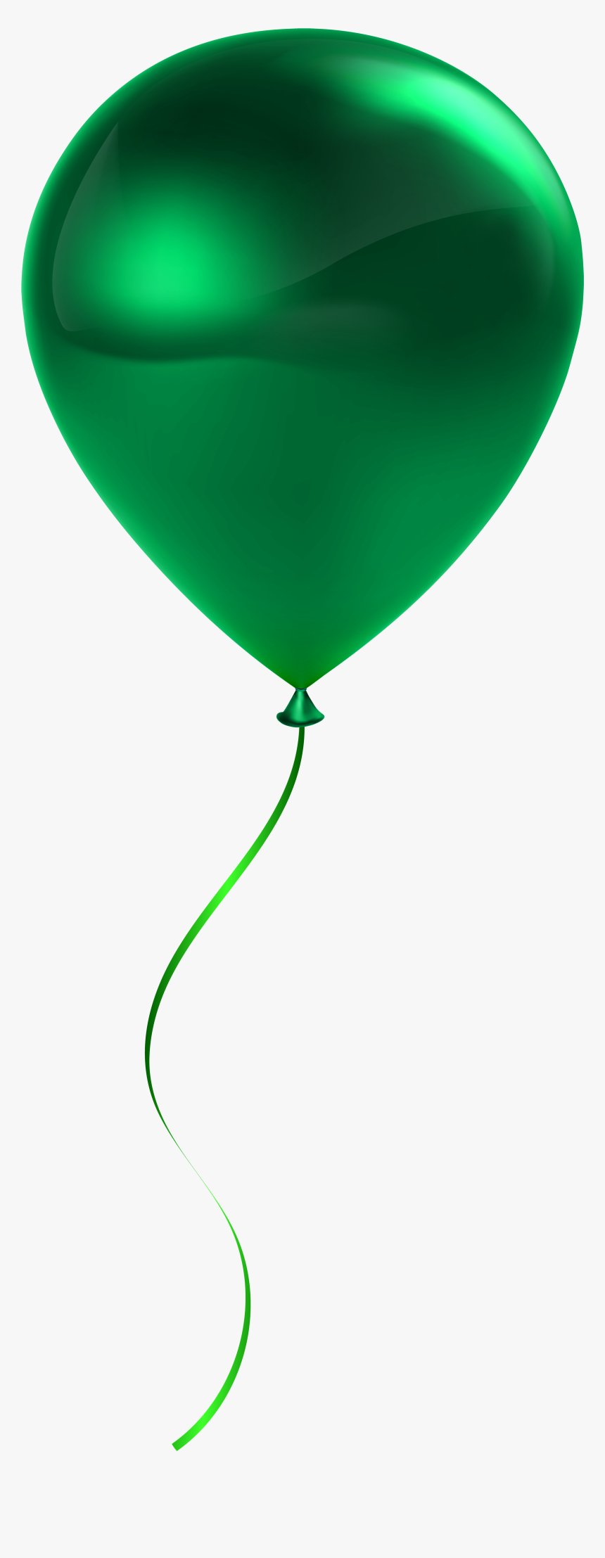 Green Balloons Png, Transparent Png