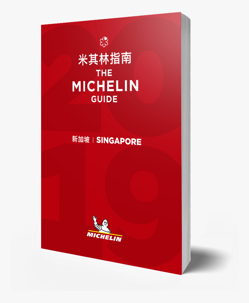 Michelin Guide Sg Cover 2019 - Michelin Guide Singapore 2019, HD Png Download
