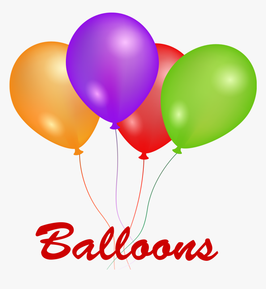 Balloons Png Picture - Balloon, Transparent Png