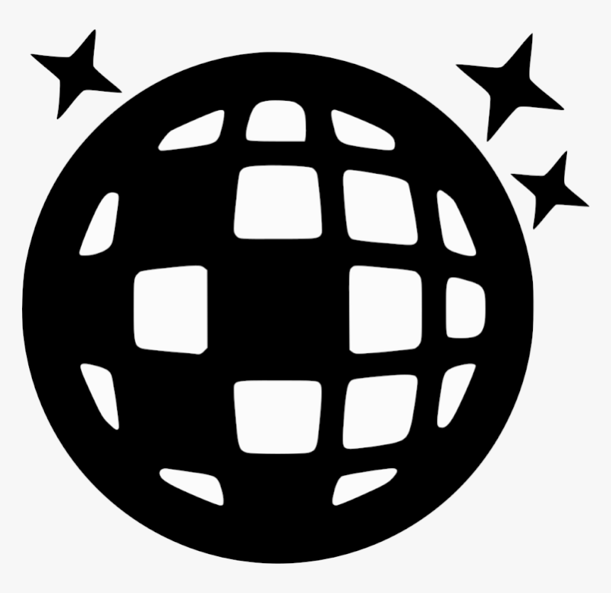 Disco Ball Music Notes File Icon Transparent Png - Disco Ball Icon Svg, Png Download