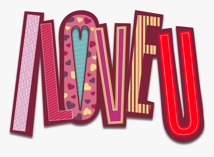 Love You Clip Art, HD Png Download