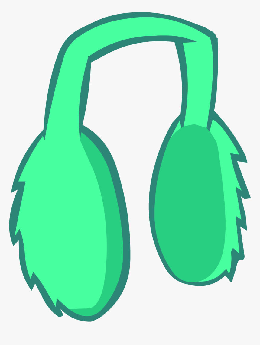 Sea Foam Earmuffs - Earmuffs Clipart Png, Transparent Png