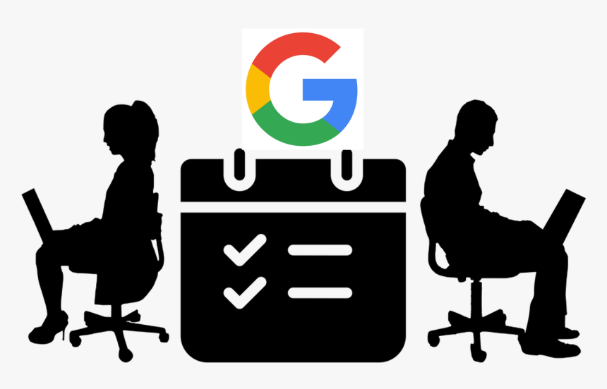 Office Worker Silhouette Png, Transparent Png