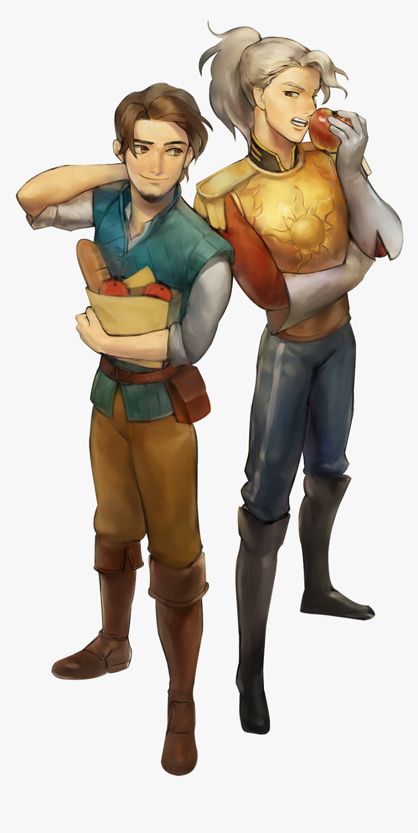 Flynn Rider Art, HD Png Download