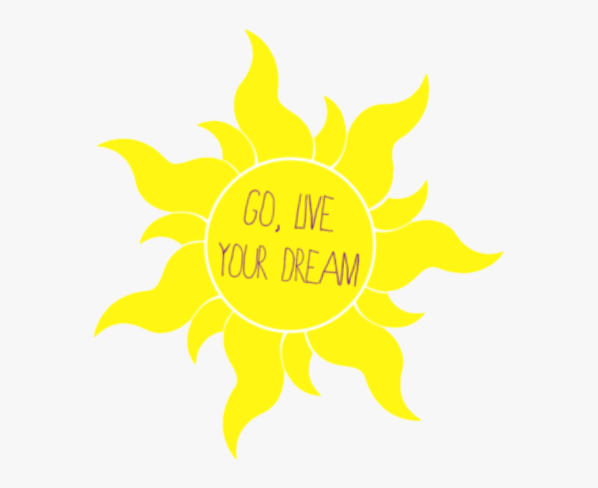 Tangled Rapunzel Flynn Rider Dream - Tangled Sun, HD Png Download