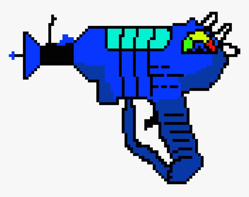 Pixel Art , Png Download - Laser Gun Pixel Art, Transparent Png
