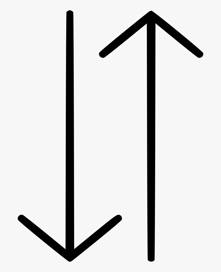 Directions Arrows Up Down, HD Png Download , Transparent Png Image ...