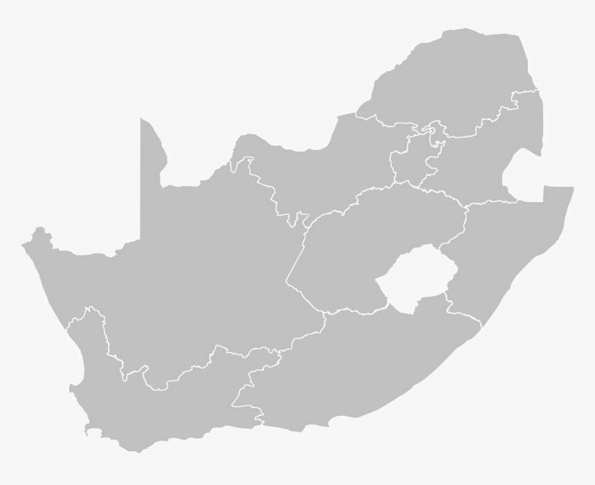Clipart Map Generic - South Africa Map Svg, HD Png Download