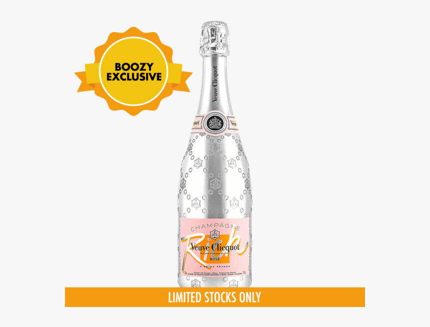 Veuve Clicquot Rich Rosé 750ml - Veuve Clicquot Rich Rose, HD Png Download