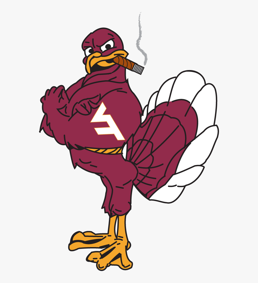 ©molina Advertising Group • Real Men Smoke Cigars Clipart - Mascot For Virginia Tech University, HD Png Download