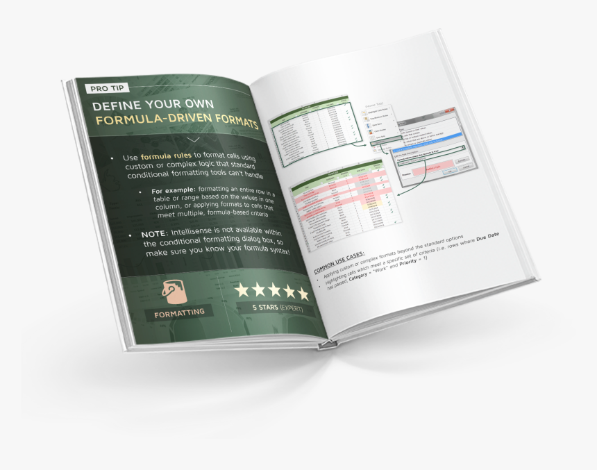 Row Of Stars Png -75 Excel Tips To Help You Work Smarter, - Brochure, Transparent Png