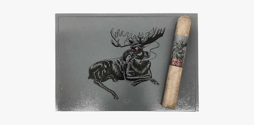 Chillin - Chillin Moose Cigar, HD Png Download