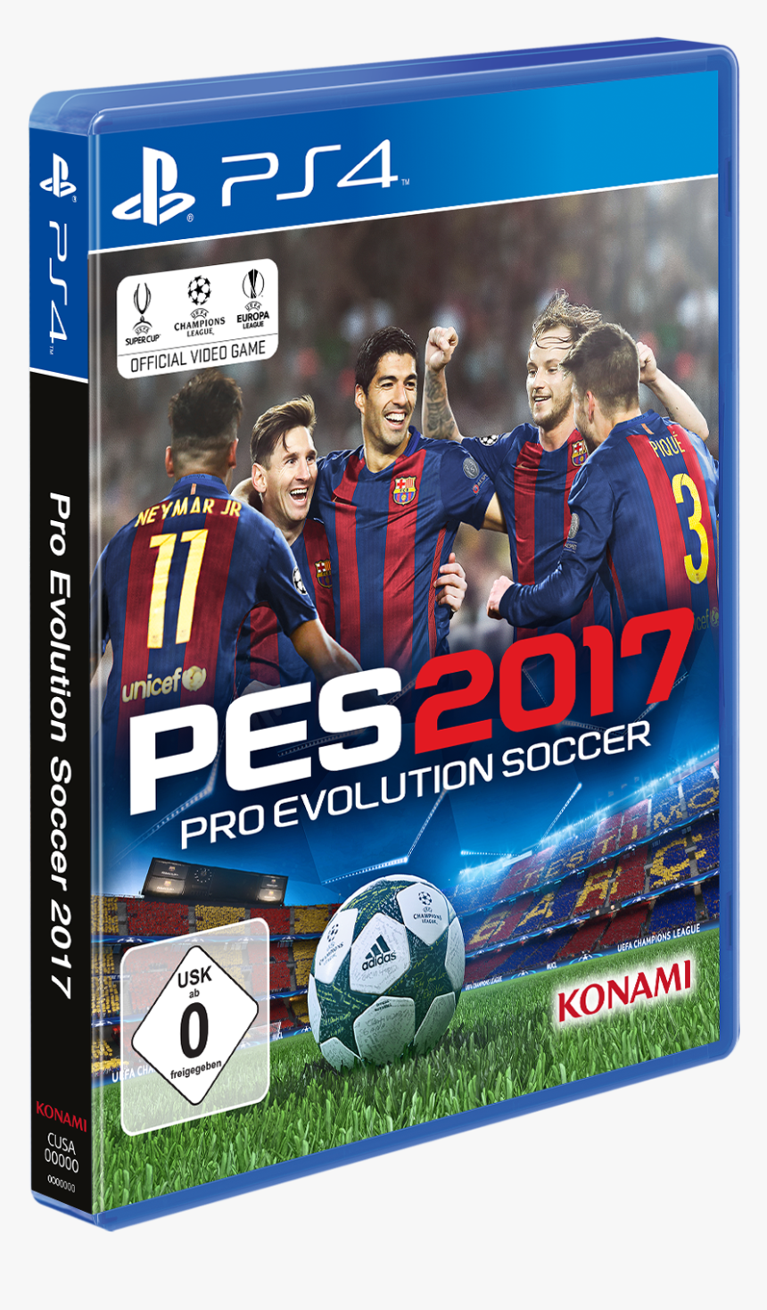 Pes 2017 Xbox One Cover, HD Png Download