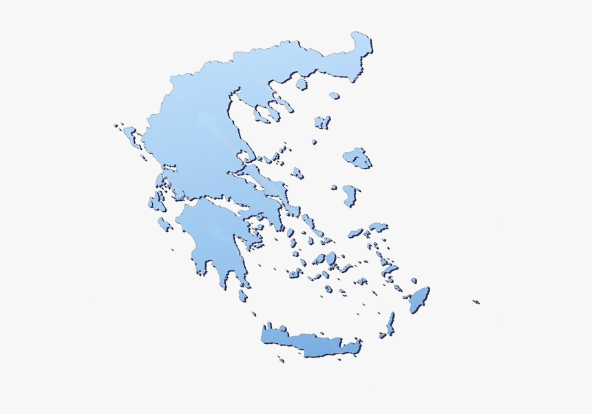 Car Rental In Greece Greece Average Temperature Map, HD Png Download